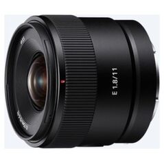 Obiektyw Sony Sony SEL11F18 E 11mm F1.8 Wide-Angle APS-C Lens | Sony | SEL11F18 E 11mm F1.8 Wide-Angle APS-C Lens | Sony