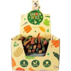 Duvo+ GARDEN BITES DENTAL TWISTERS "S" 13cm       90szt       ( dispaly zawiera 90szt x 3 )