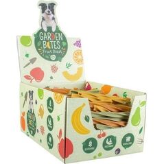 Duvo+ GARDEN BITES FRUITY DENTAL SWIRLS "S"     13cm   108szt         ( dispaly zawiera 108szt x 3 )