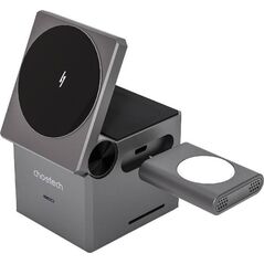 Choetech Ładowarka indukcyjna Choetech T632-F 3w1 15W (czarna)