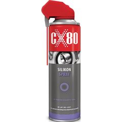 CX80 SILKON DO TWORZYW SZTUCZNYCH I GUMY DUO SPRAY NSF H1 500ML