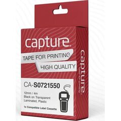 Capture 12mm x 4m Black on