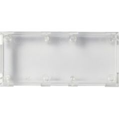 Allnet ALLNET BrickRknowledge Kunststoffschale 2x1 transparent oben und unten 10er Pack