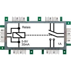 Allnet ALLNET BrickRknowledge Relais 5-9V 30mA 2x1
