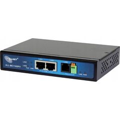 Modem Allnet Z ALLNET ISP Bridge Modem VDSL2 mit Vectoring/Point-to-Point Slave-Modem & 2x PoE IEEE802.3at Ports unmanaged ALL-MC116SPV-VDSL2