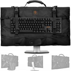 Deltaco Deltaco Monitortasche m. Griff für 24'' - 27'' schwarz