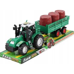 Trifox Traktor z przyczepą i beczkami A-0717 73611