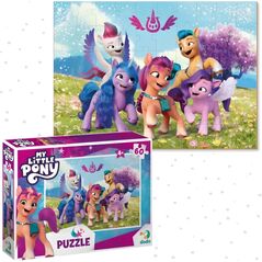 Dodo PUZZLE MY LITTLE PONY 60 ELEMENTÓW UROCZA UKŁADANKA DLA DZIECI KUCYKI