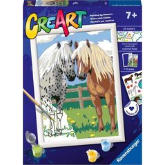Ravensburger CreArt dla dzieci: Szczęśliwe konie