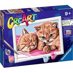 Ravensburger CreArt: Rude kocięta