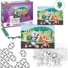 Dodo PUZZLE 2w1 PSI PATROL 60 ELEMENTÓW KOLOROWANKA I UKŁADANKA W JEDNYM