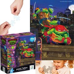 Dodo Puzzle "Wojownicze Żółwie Ninja" - "Leonardo i Raphael" 250 Elementów 8+