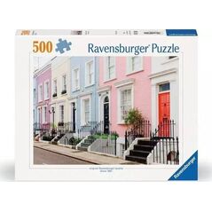 Ravensburger Puzzle 2D 500 Kolorowe Kamienice Londyn