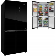 Lodówka Concept Lodówka Multidoor Quattro BLACK LA8383bc