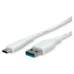 Kabel USB Value USB-A - USB-C 3 m Biały