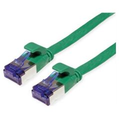 Value Patchkabel VALUE FTP, Cat.6A (Class EA), extra plat, groen, 1 m