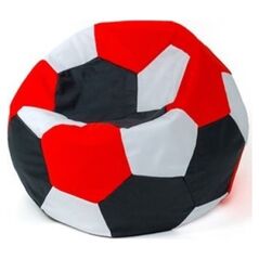 Go Gift Pufa worek sako PIŁKA biały-czarny-czerwony L 80