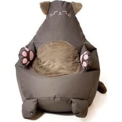 Go Gift Pufa worek sako KOTEK brązowy XL 130x90
