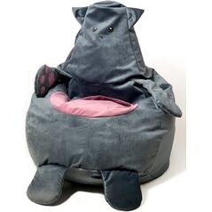 Go Gift Pufa worek sako KOTEK szary XL 130x90