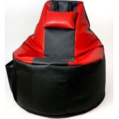 Go Gift Pufa worek sako PLAYER czarny-czerwony XXL 130x90