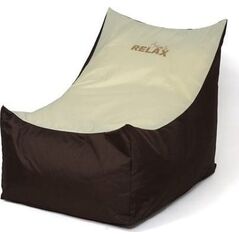 Go Gift Pufa worek sako TRON brązowy-kremowy XXL 140x90