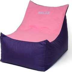 Go Gift Pufa worek sako TRON fioletowy-różowy XXL 140x90