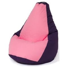 Go Gift Pufa worek sako GRUSZA fioletowy-różowy L 105x80