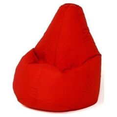 Go Gift Pufa worek sako GRUSZA intensywny czerwony L 105x80