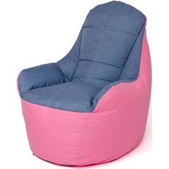 Go Gift Pufa worek sako BOSS różowy-szary XXL 140x90