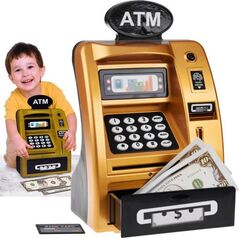Jokomisiada Muzyczny Bankomat Bank skarbonka dla dzieci ZA4752