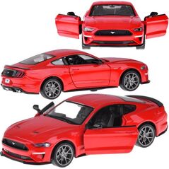 Jokomisiada Auto metalowe model 2018 Ford Mustang GT skala 1:34 światło dźwięk ZA4616