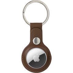 dbramante Copenhagen - AirTag Key Ring - Dark Tan/Silver