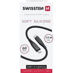 Kabel USB Swissten USB-C - USB-C 1.5 m Czarny (71534010)