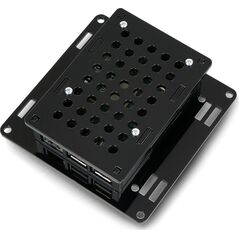Gravlaser Obudowa do Raspberry Pi 5 Vesa v2 do montażu na monitor - czarna}
