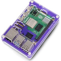 PiMoroni Pibow Coupe 5 - obudowa do Raspberry Pi 5 - Royale - PiMoroni PIM679}