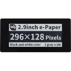 Waveshare Wyświetlacz dotykowy E-paper E-Ink - 2,9'' 296x128px - SPI/I2C - czarno-biały - do Raspberry Pi Pico - Waveshare 20051}