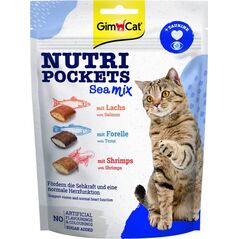 Triton GIMCAT NUTRI POCKETS Sea Mix Tauryna 150g