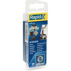 Rapid Ring rivets 6 mm + device, 25 pcs.