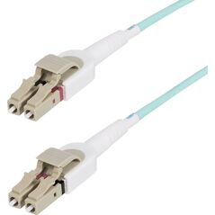 StarTech StarTech 450FBLCLC5SW kabel optyczny 5 m LC LOMM OM4 Kolor Aqua