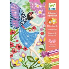 Djeco Djeco Blizgūs paveikslėliai - Švelnus fėjų gyvenimas