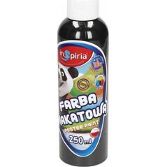 SCHEMAT Farba plakatowa czarna 250ml