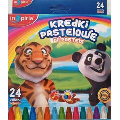 SCHEMAT Kredki pastelowe 24 kolory