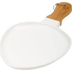 NAVA Talerz do serwowania porcelanowy TERRESTRIAL 34,5x21 cm