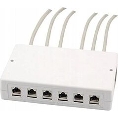 EFB EFB Elektronik ET-25174.1 gniazdko RJ-45 Biały