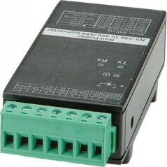 Adapter USB Roline Konwerter ROLINE RS232 na RS422/485 do montażu na szynie DIN, z własnym zasilaniem