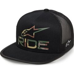 Alpinestars Czapka z daszkiem ALPINESTARS RIDE 2.0 CAMO TRUCKER HAT, Black - roz. One Size (NEW)