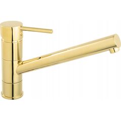 Bateria kuchenna Ferro Ferro bateria zlewozmywakowa stojąca FIESTA BRIGHT GOLD, złoty BFI4G