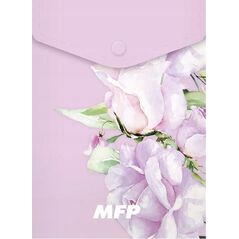MFP paper teczka kopertowa na zatrzask A6 PP mix 5370959