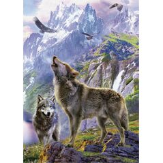 Educa Educa 500 Wolves In The Rocks