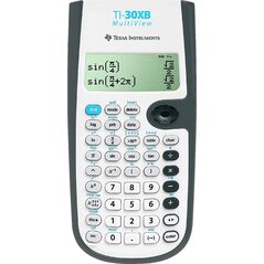 Kalkulator Texas Instruments Texas Instruments TI-30XB MultiView, Pocket, Scientific, 16 digits, 4 lines, Battery/Solar, Grey, White